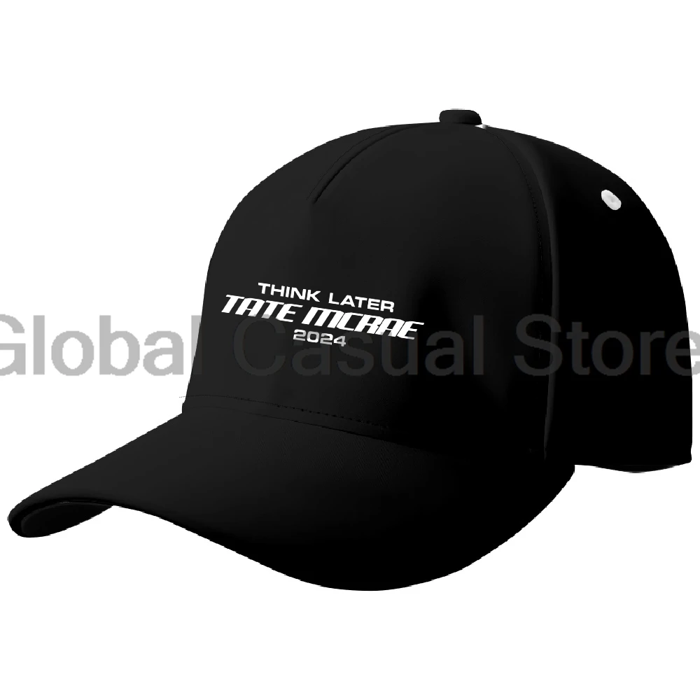 Tate McRae Think Later 2024 Hat Women Men Baseball Caps Summer Outdoor Sports Trucker Hats
Tate McRae Think Later 2024 Hat Women Men Baseball Caps Summer Outdoor Sports Trucker Hats