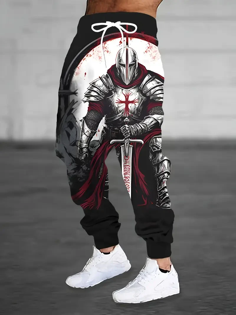 Men's Joggers Loose Large size Casual Sport Gym Running Pants Elastic Waist Drawstring Pocket-Medieval Knight 3D Print
Men's Joggers Loose Large size Casual Sport Gym Running Pants Elastic Waist Drawstring Pocket-Medieval Knight 3D Print