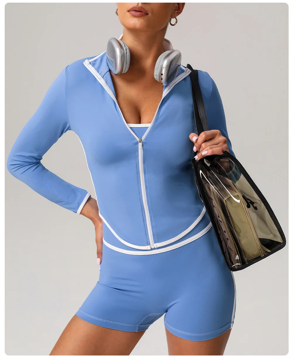Women 2 Piece Tracksuit Color Block Quick Dry High Waist Shorts Set Push Up Sports Bra Naked Feeling Slim Fit Fitness Yoga Runni
Women 2 Piece Tracksuit Color Block Quick Dry High Waist Shorts Set Push Up Sports Bra Naked Feeling Slim Fit Fitness Yoga Runni