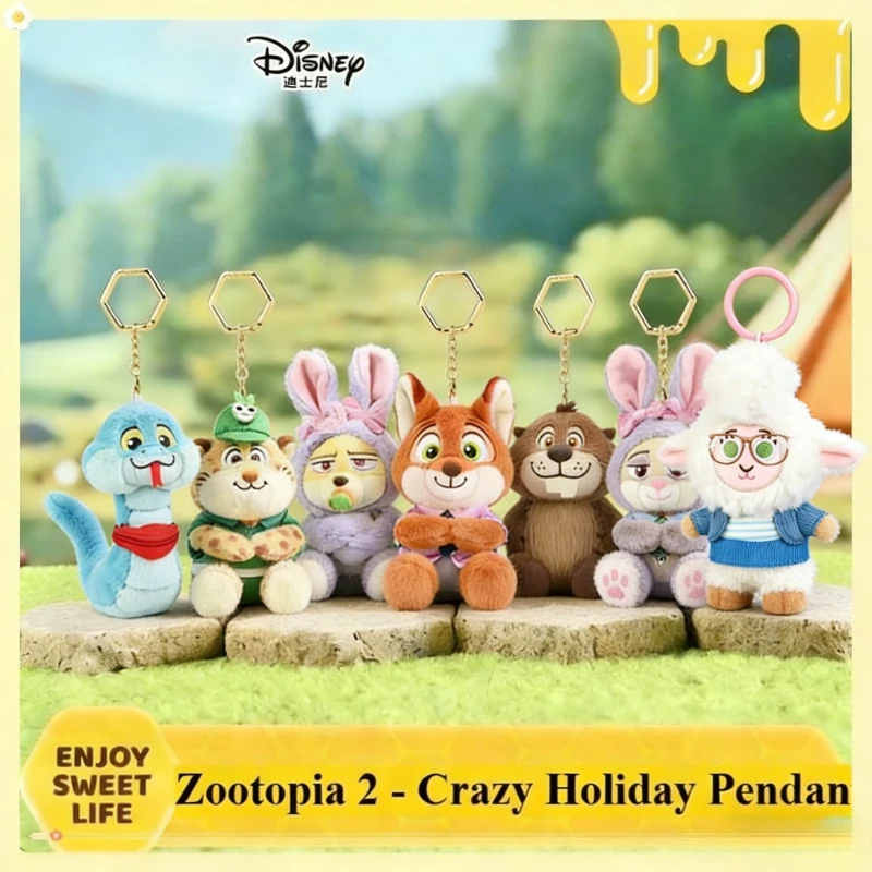 Authentic Disney Zootopia 2, Garrini Bosnik, Judy Leopard, Officer Fennick, Lightning Plush Pendant Doll, New Edition
Authentic Disney Zootopia 2, Garrini Bosnik, Judy Leopard, Officer Fennick, Lightning Plush Pendant Doll, New Edition