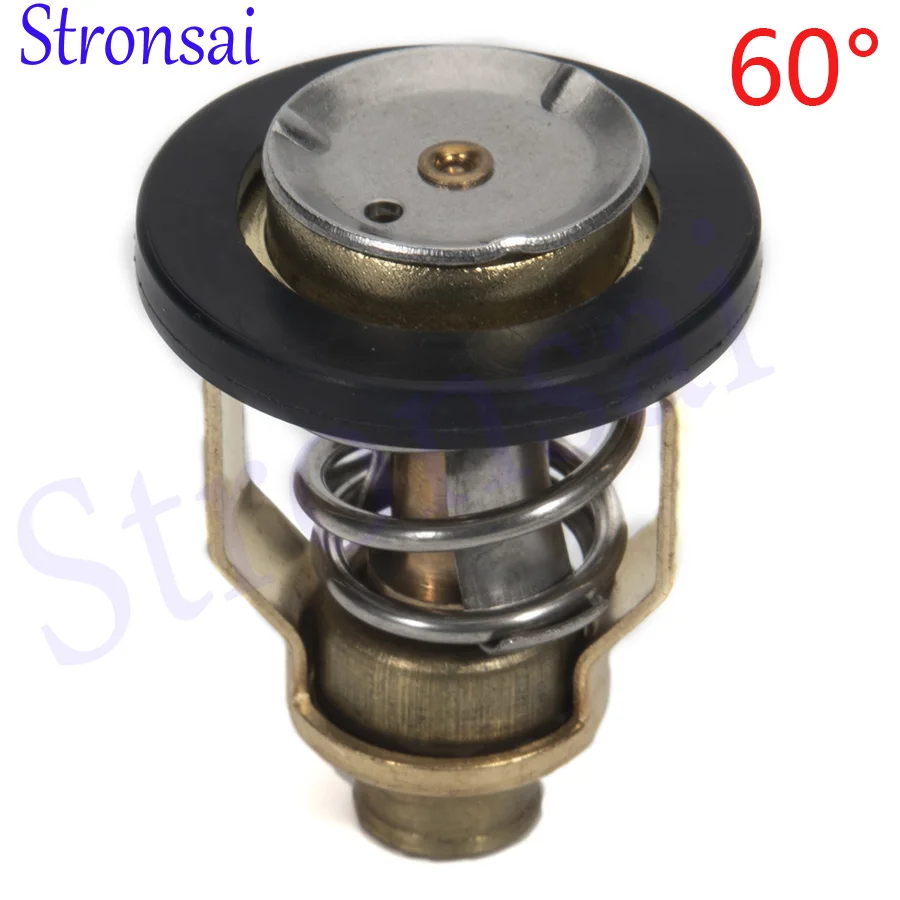 60 Degrees Thermostat 67F-12411-01 for Yamaha F75 F80 F90 F150 VF250 Outboard Engine parts Outboard machine 67F-12411
60 Degrees Thermostat 67F-12411-01 for Yamaha F75 F80 F90 F150 VF250 Outboard Engine parts Outboard machine 67F-12411