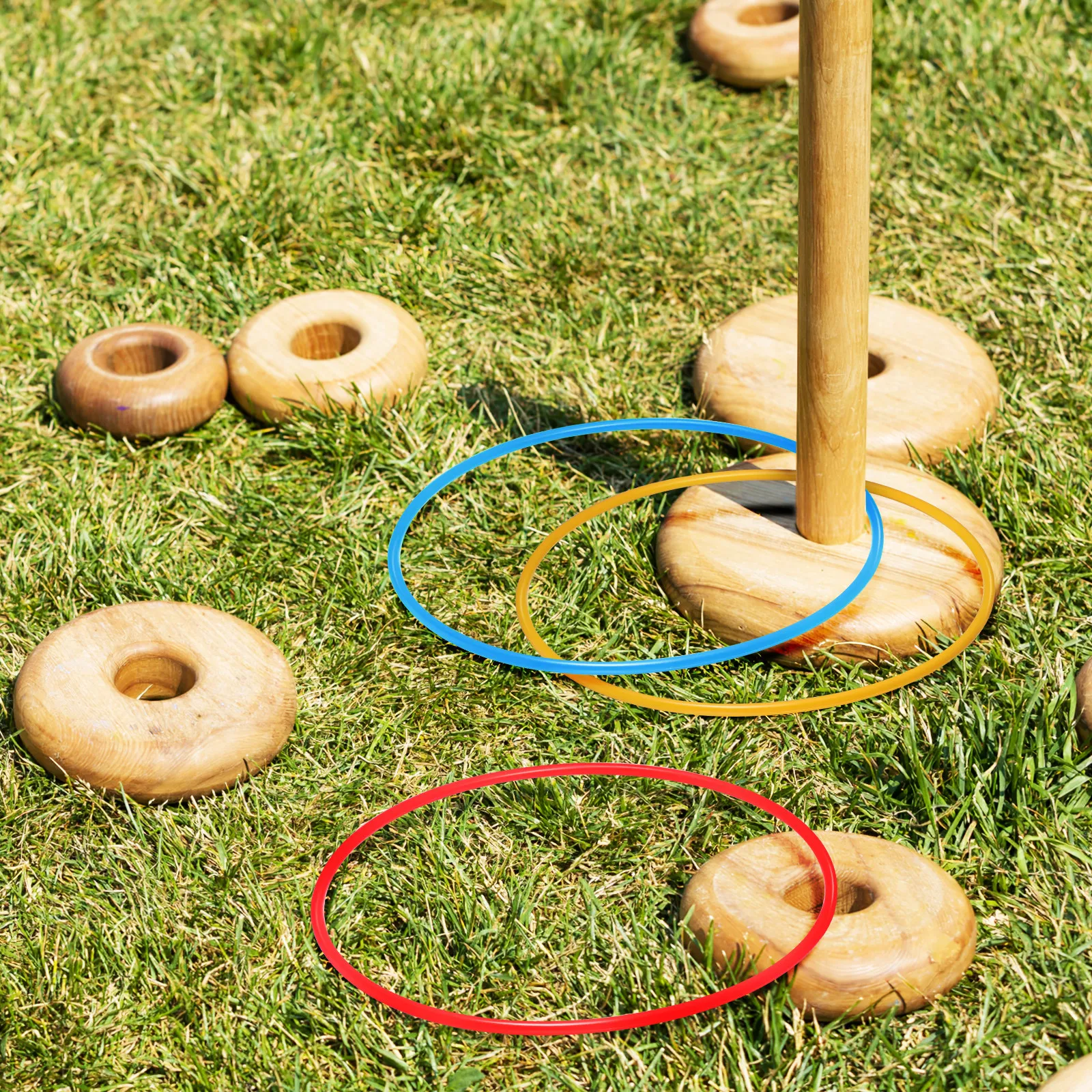 12 Pcs Outdoor Ring Toss Halloween Carnival Game Plastic Rings for Agility Practice Games
12 Pcs Outdoor Ring Toss Halloween Carnival Game Plastic Rings for Agility Practice Games