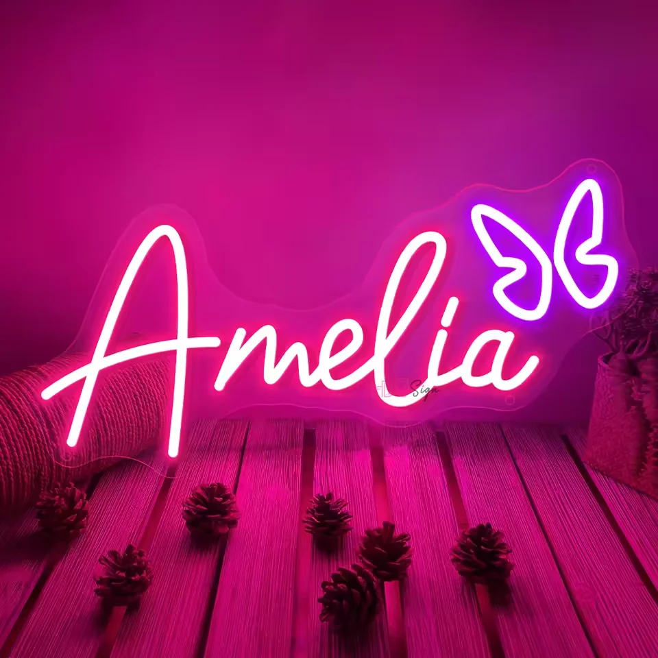 Multicolor Custom Neon Lights Personalized Name Sign for Bedroom DIY Custom Neon Letters Led Lamp Party Decoration Wall Decor
Multicolor Custom Neon Lights Personalized Name Sign for Bedroom DIY Custom Neon Letters Led Lamp Party Decoration Wall Decor