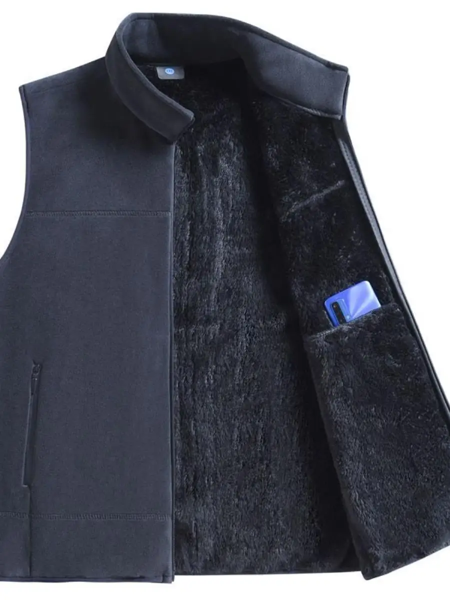 Утепленный двусторонний флисовый жилет с воротником-стойкой для мужчин, осенне-зимний, теплый, свободного кроя, брендовый, специальная распродажа
Утепленный двусторонний флисовый жилет с воротником-стойкой для мужчин, осенне-зимний, теплый, свободного кроя, брендовый, специальная распродажа