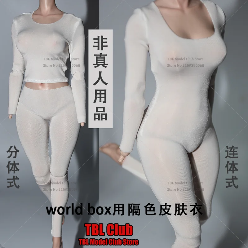 worldbox202 1/6 Scale Female Clothes Anti Staining Skin Body Clothing Elastic Ice Silk For 12-inch Action Figure Soldier
worldbox202 1/6 Scale Female Clothes Anti Staining Skin Body Clothing Elastic Ice Silk For 12-inch Action Figure Soldier