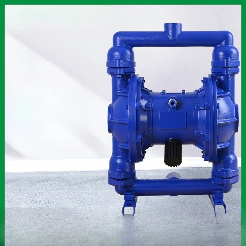 Cast iron pneumatic double diaphragm pump, glue , latex , filter press sewage 
Cast iron pneumatic double diaphragm pump, glue , latex , filter press sewage
