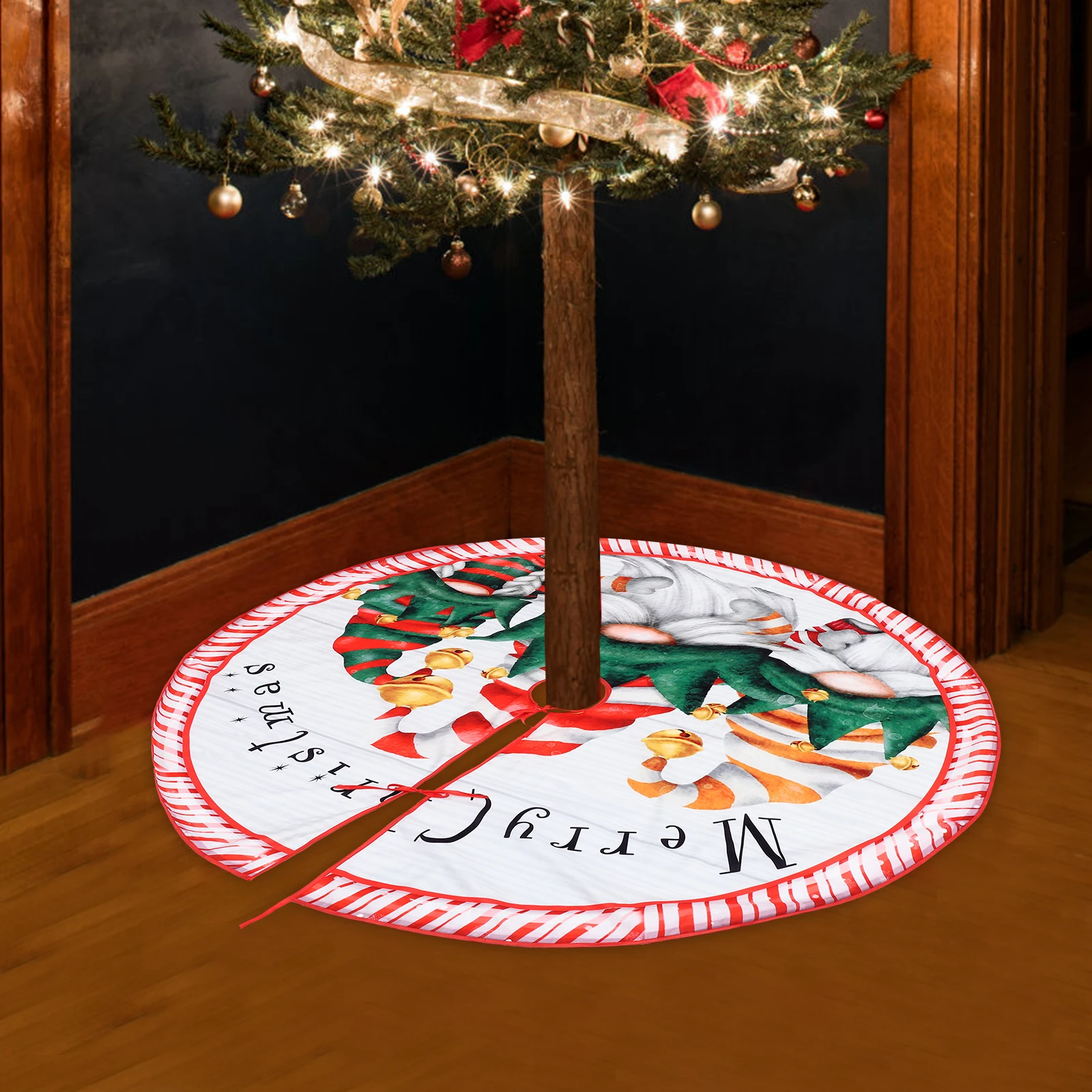 Adorable Christmas Polyester Decorative Round Bottom Mat For Holiday Party Farmhouse Decorations Under Xmas Style Skirt
Adorable Christmas Polyester Decorative Round Bottom Mat For Holiday Party Farmhouse Decorations Under Xmas Style Skirt