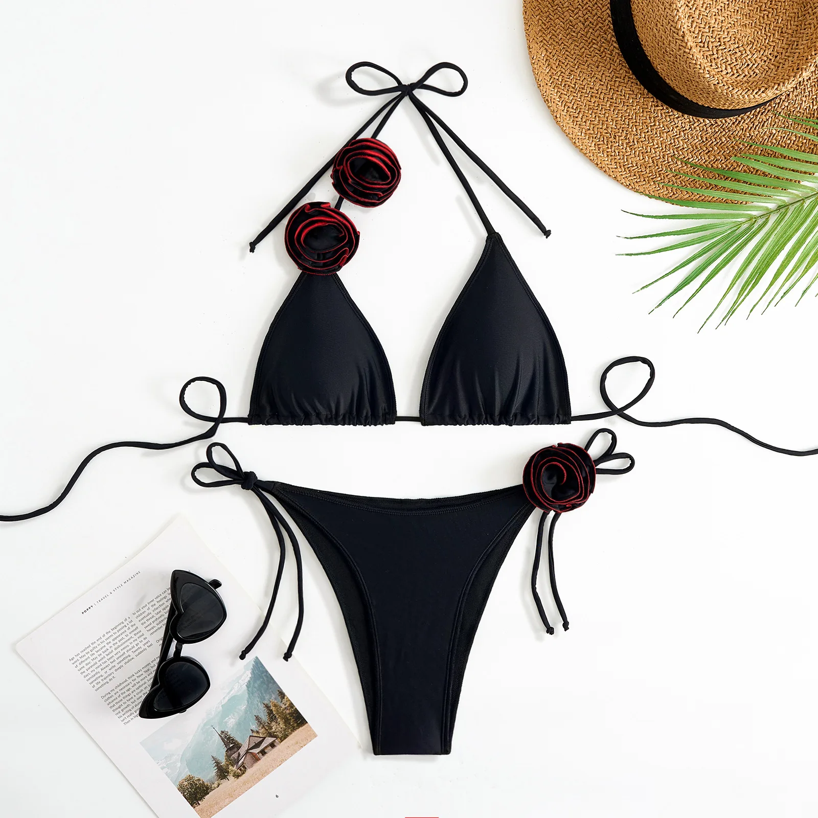 Sexy Mini Micro Triangle Black Bikini Set Swimwear Women Bathing Suit 2 Piece Swimsuit 2024 New Summer Beachwear
Sexy Mini Micro Triangle Black Bikini Set Swimwear Women Bathing Suit 2 Piece Swimsuit 2024 New Summer Beachwear