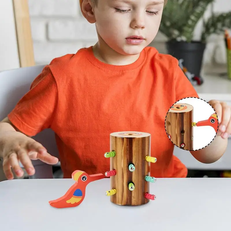 Woody Woodpecker Toy Wooden Woodpecker Catching Toy Magnetic Bird Feeding Game Educational Preschool Learning Playset For Daily
Woody Woodpecker Toy Wooden Woodpecker Catching Toy Magnetic Bird Feeding Game Educational Preschool Learning Playset For Daily