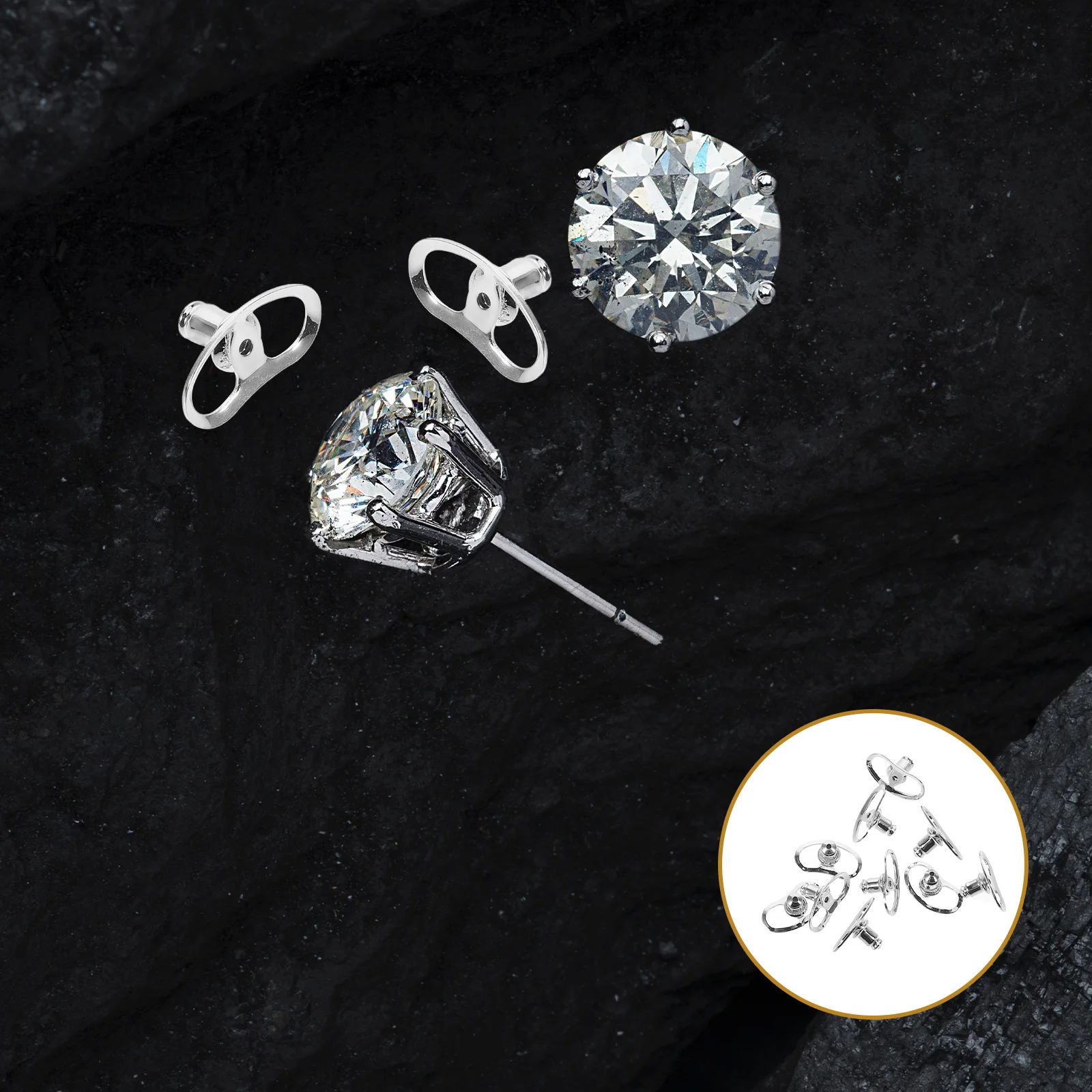 10pcs Pig Nose Stoppers Ear Lifters For Droopy Ears Heavy Earring Support Backs Locking Earring Backs For Studs Large Earrings
10pcs Pig Nose Stoppers Ear Lifters For Droopy Ears Heavy Earring Support Backs Locking Earring Backs For Studs Large Earrings