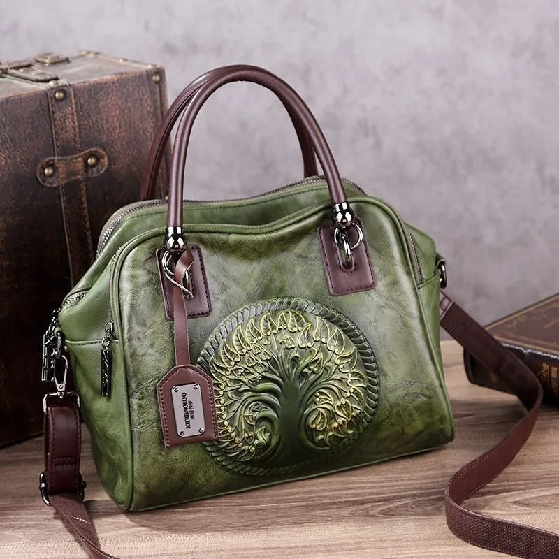 2026 New Women's Genuine Leather Vintage Large Capacity Fashion Genuine Leather Handbag One Shoulder Crossbody Bag Women's Bag
2026 New Women's Genuine Leather Vintage Large Capacity Fashion Genuine Leather Handbag One Shoulder Crossbody Bag Women's Bag