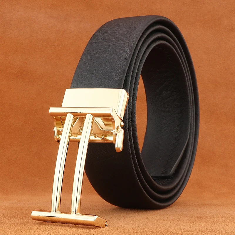 High Quality 3.5cm wide designer black belts men Automatic Buckle brand luxury black full grain leather casual waist strap
High Quality 3.5cm wide designer black belts men Automatic Buckle brand luxury black full grain leather casual waist strap