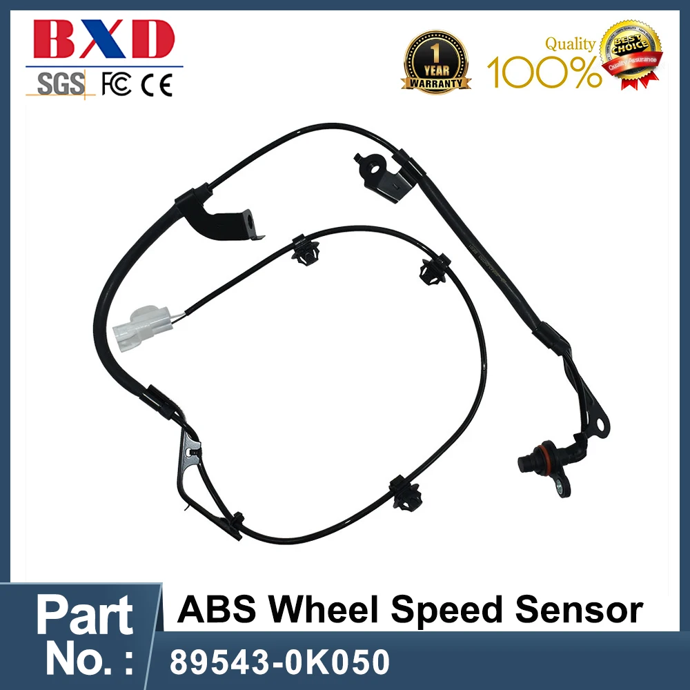 89543-0K050 895430K050 передний левый датчик скорости колес ABS для Toyota Hilux 2004-2005 2007-2016, Corolla 1997-2001
89543-0K050 895430K050 передний левый датчик скорости колес ABS для Toyota Hilux 2004-2005 2007-2016, Corolla 1997-2001