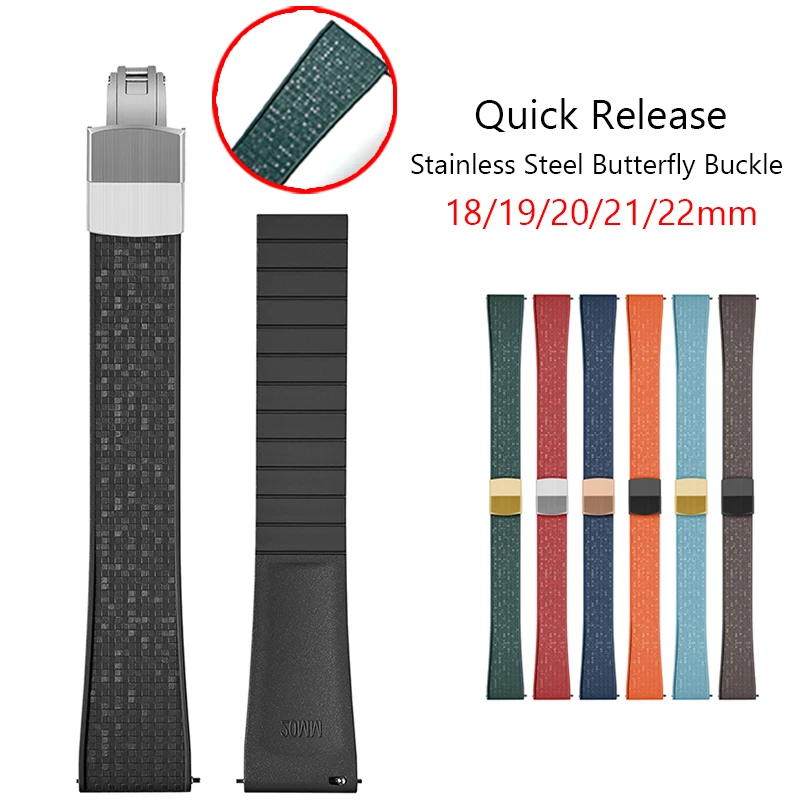 New Design Mosaic Pattern CTS Fluororubber Watch Strap For Rolex Omega Quick Release Watch Bands For Submariner GMT-Master II
New Design Mosaic Pattern CTS Fluororubber Watch Strap For Rolex Omega Quick Release Watch Bands For Submariner GMT-Master II