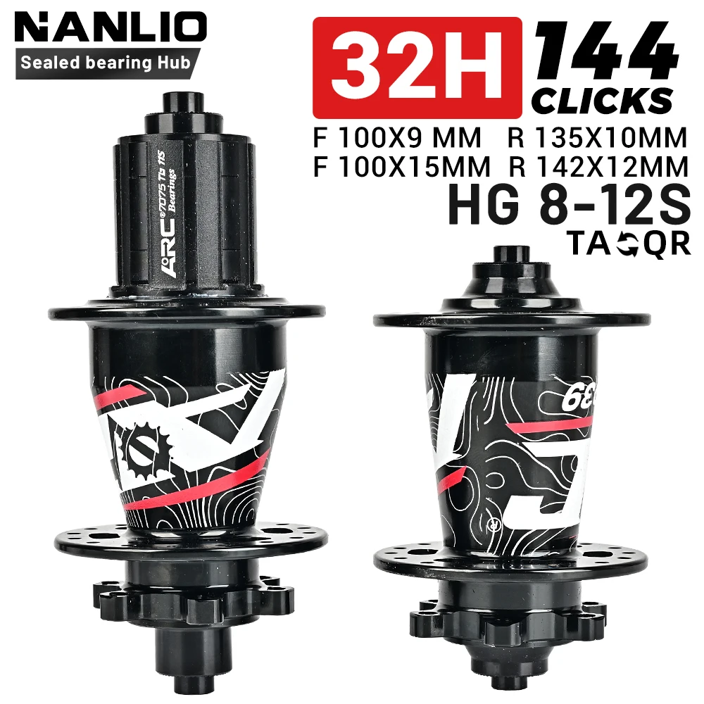 ARC 039 MTB Bike Hub Front Rear Bicycle 6 Pawls 114 Clicks 4 Bearings Cycling for HG 8 9 10 11 12 13Speed SX NX 12S
ARC 039 MTB Bike Hub Front Rear Bicycle 6 Pawls 114 Clicks 4 Bearings Cycling for HG 8 9 10 11 12 13Speed SX NX 12S