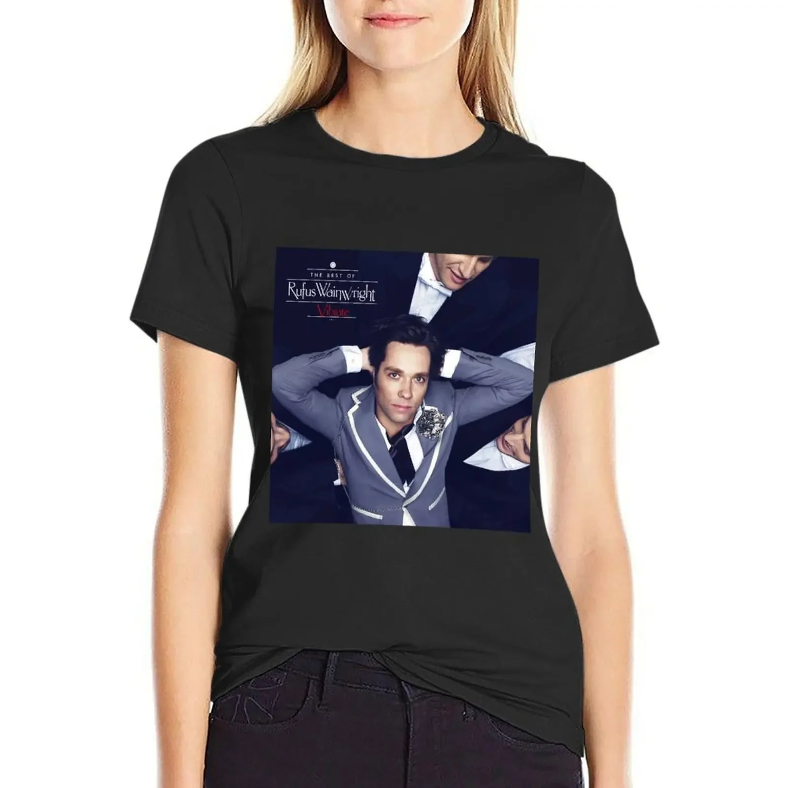 Vibrate the best of rufus wainwright T-Shirt summer top plus size tops kawaii clothes black t shirts for Women
Vibrate the best of rufus wainwright T-Shirt summer top plus size tops kawaii clothes black t shirts for Women