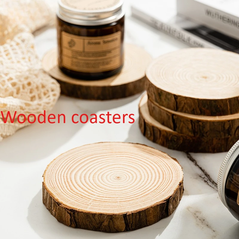 5Pcs/Lot Natural Round Wood Coasters Set of 4 Tea Coffee Mug Mat Drinks Holder DIY Home Kitchen Decor
5Pcs/Lot Natural Round Wood Coasters Set of 4 Tea Coffee Mug Mat Drinks Holder DIY Home Kitchen Decor