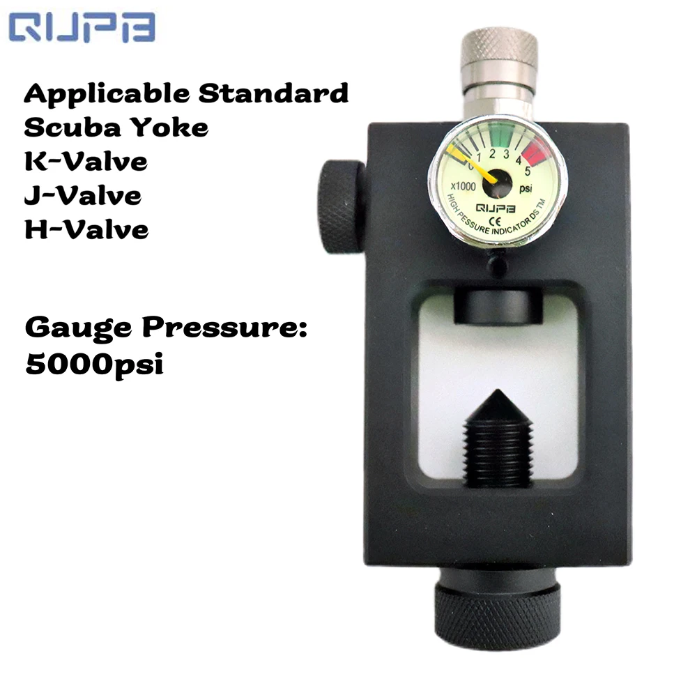 High Pressure Scuba Fill Station Yoke Adapter For K-Valve J-Valve H-Valve Rated 3500PSI
High Pressure Scuba Fill Station Yoke Adapter For K-Valve J-Valve H-Valve Rated 3500PSI