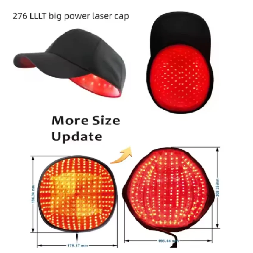 Лазерный шлем для роста волос с защитным окном, 2760 медицинских диодных лазеров, лечение выпадения волос, стимуляция роста волос, 276 диодов, лазерная кепка
Лазерный шлем для роста волос с защитным окном, 2760 медицинских диодных лазеров, лечение выпадения волос, стимуляция роста волос, 276 диодов, лазерная кепка