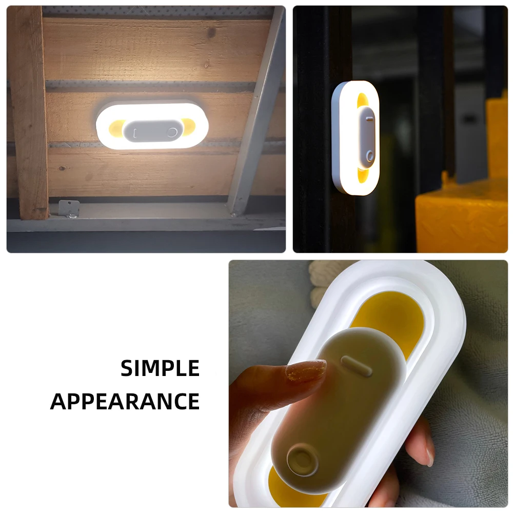 Smart Sensor Night Light USB Human Body Induction LED Lamp Kitchen Closet Safe Charging Small Size Gift
Smart Sensor Night Light USB Human Body Induction LED Lamp Kitchen Closet Safe Charging Small Size Gift