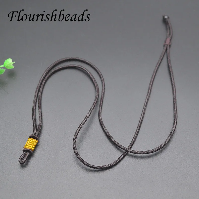 Wholesale 100pcs/lot Pendant Brown Coffee Color Adjustable Cord Rope for Necklace DIY Accessories 2mm Thickness 31 Inches Length
Wholesale 100pcs/lot Pendant Brown Coffee Color Adjustable Cord Rope for Necklace DIY Accessories 2mm Thickness 31 Inches Length