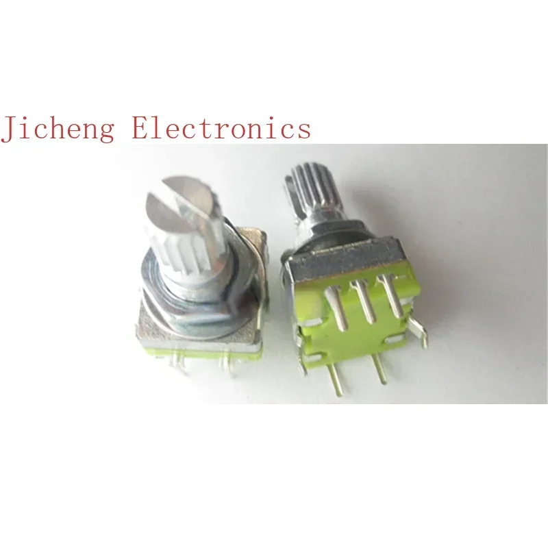10PCS Spline 15mm EC11 Rotary Encoder, Plum Blossom Coding Switch, Audio Digital Potentiometer, 20 Gears
10PCS Spline 15mm EC11 Rotary Encoder, Plum Blossom Coding Switch, Audio Digital Potentiometer, 20 Gears
