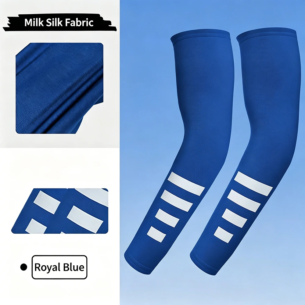 Breathable Milk Silk Ice Cooling Arm Sleeves,Reflective Design for Night Safety,UV Sun Protection Arm Covers Cycling,Hiking
Breathable Milk Silk Ice Cooling Arm Sleeves,Reflective Design for Night Safety,UV Sun Protection Arm Covers Cycling,Hiking
