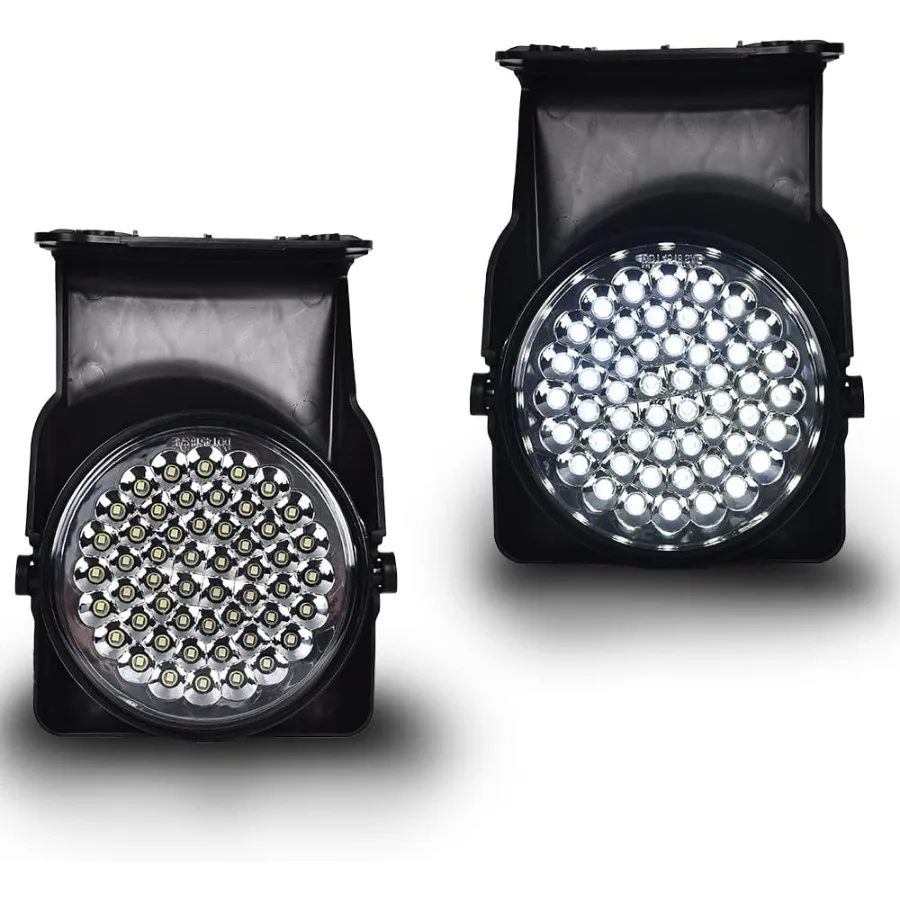 LED Fog Lights with Wiring and Switch for GMC Sierra 1500 2500 HD 3500 20032006 Sierra Classic 2007 Smoky Lens Design Compatibl
LED Fog Lights with Wiring and Switch for GMC Sierra 1500 2500 HD 3500 20032006 Sierra Classic 2007 Smoky Lens Design Compatibl
