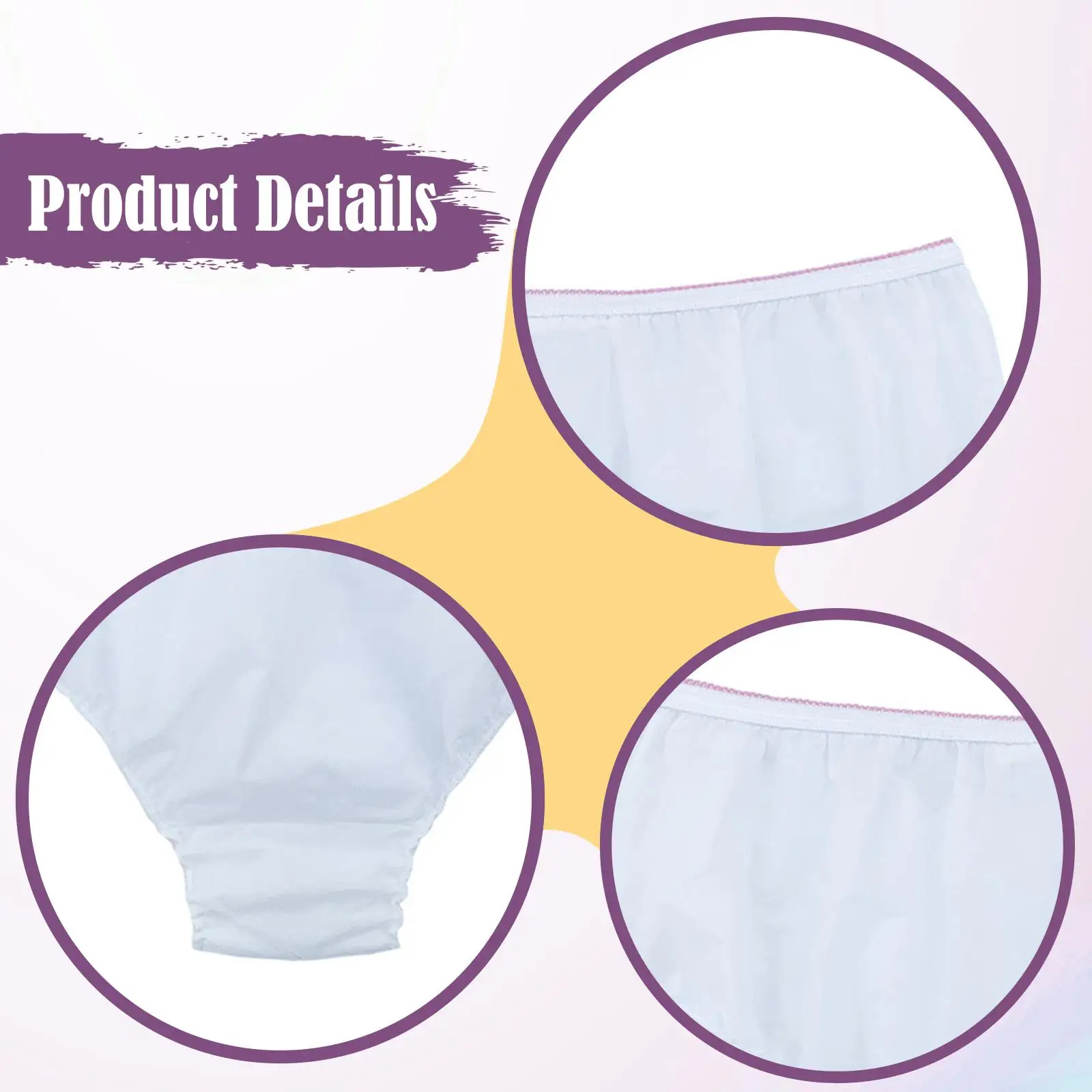 30 Pieces Disposable Underwear Disposable Women Panties for Bathroom Travel
30 Pieces Disposable Underwear Disposable Women Panties for Bathroom Travel