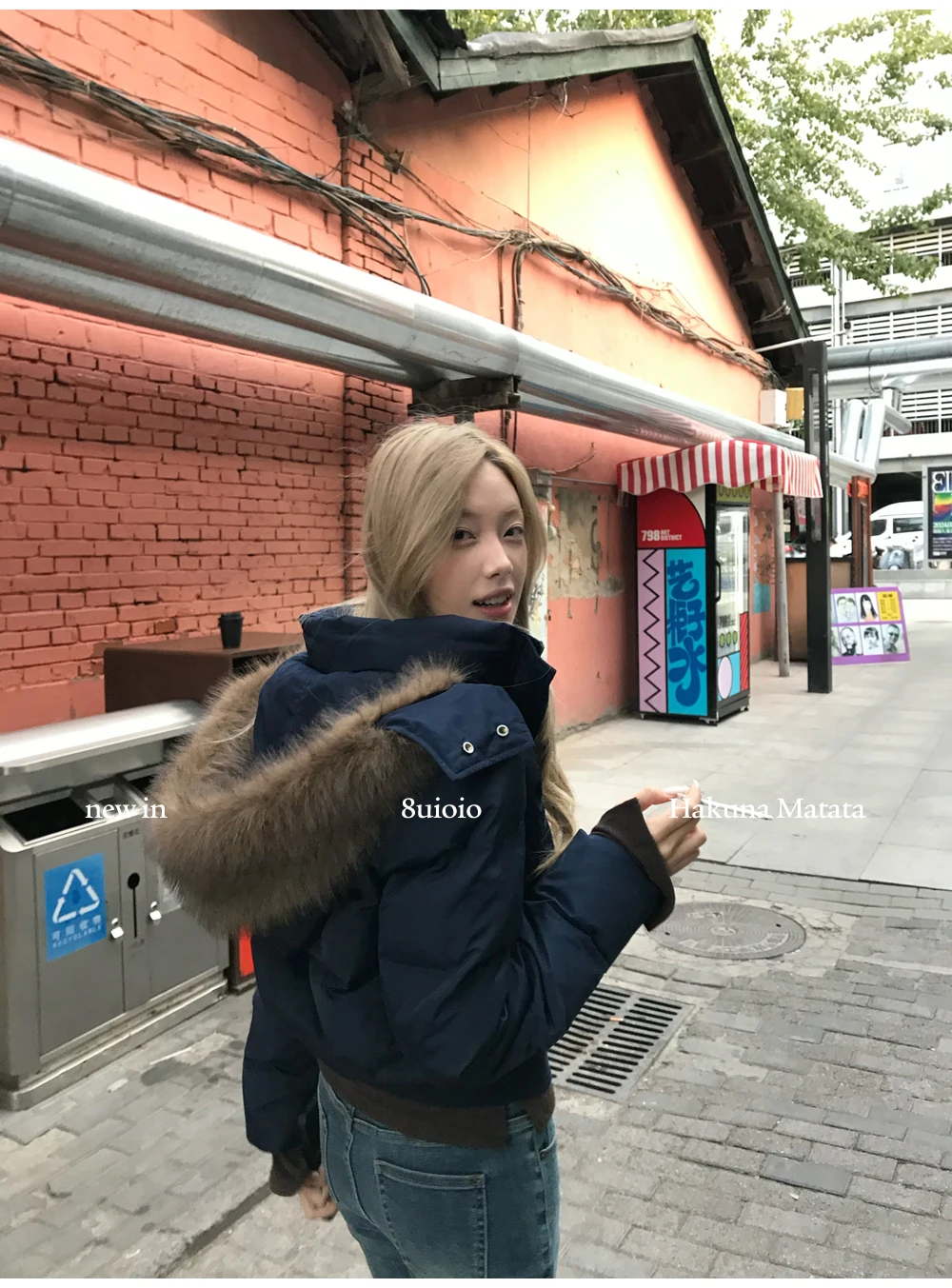 Autumn Winter Fur Hooded Jacket Women Outerwear Thick Dowon Cotton Padded Slim Short Parkas Female Cropped Puffer Bubble Coat 33 Sdcdf1cf179c849cda7f0fd35d6f4b7efJ