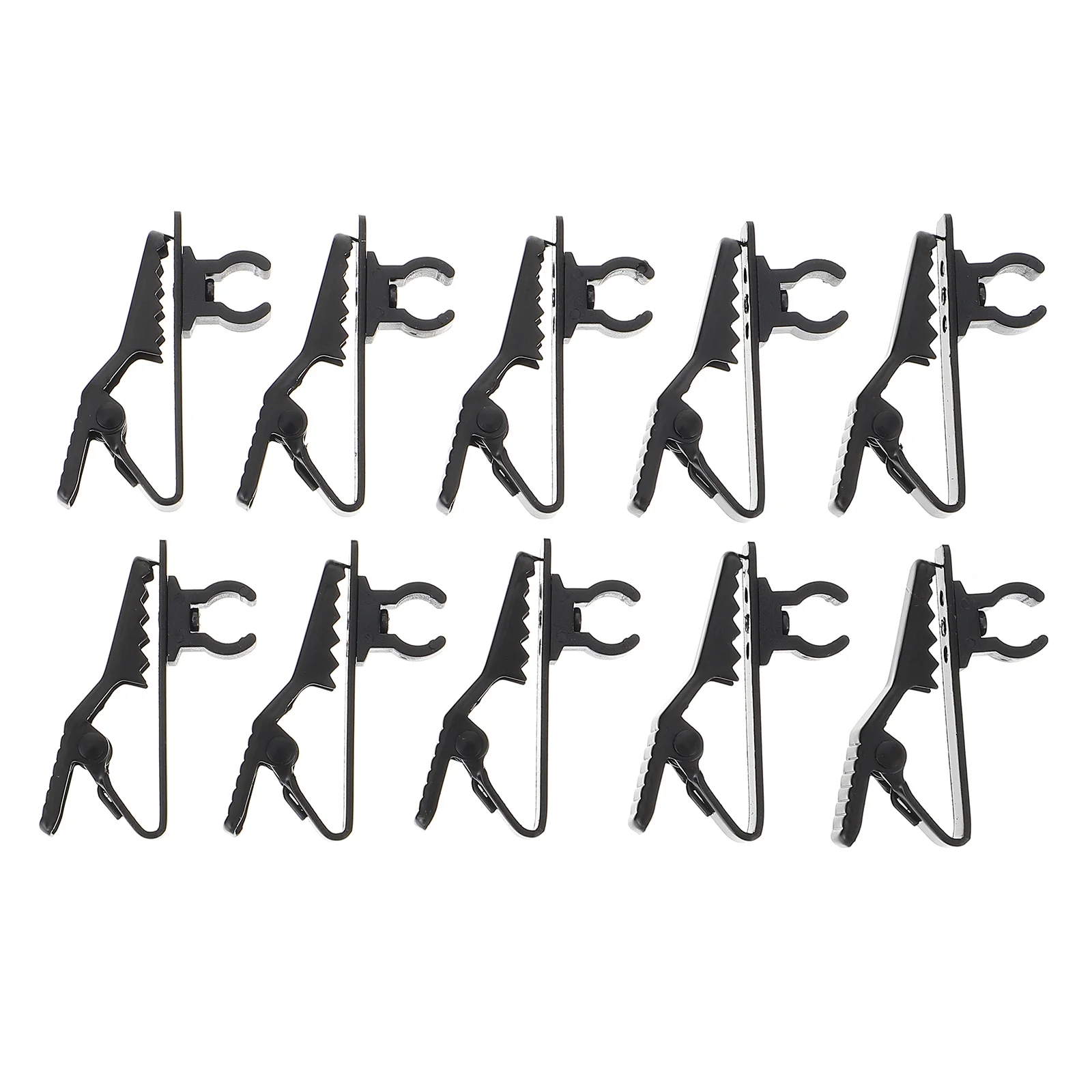 10 Pcs Microphone Lavalier Clip Holder Attachment Holders Accessories Iron Wire Clips Clamp
10 Pcs Microphone Lavalier Clip Holder Attachment Holders Accessories Iron Wire Clips Clamp