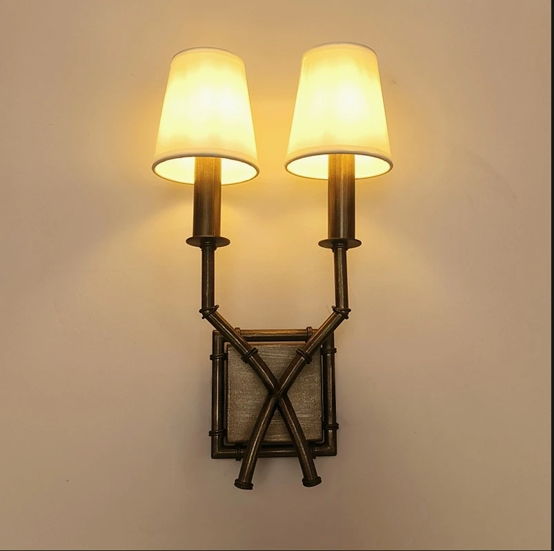 Double Head Bamboo LED Wall Lamp Decor Nordic Wall Lamp Bedroom Bedside Lamp Living Room Dining Room American Wrought Iron
Double Head Bamboo LED Wall Lamp Decor Nordic Wall Lamp Bedroom Bedside Lamp Living Room Dining Room American Wrought Iron