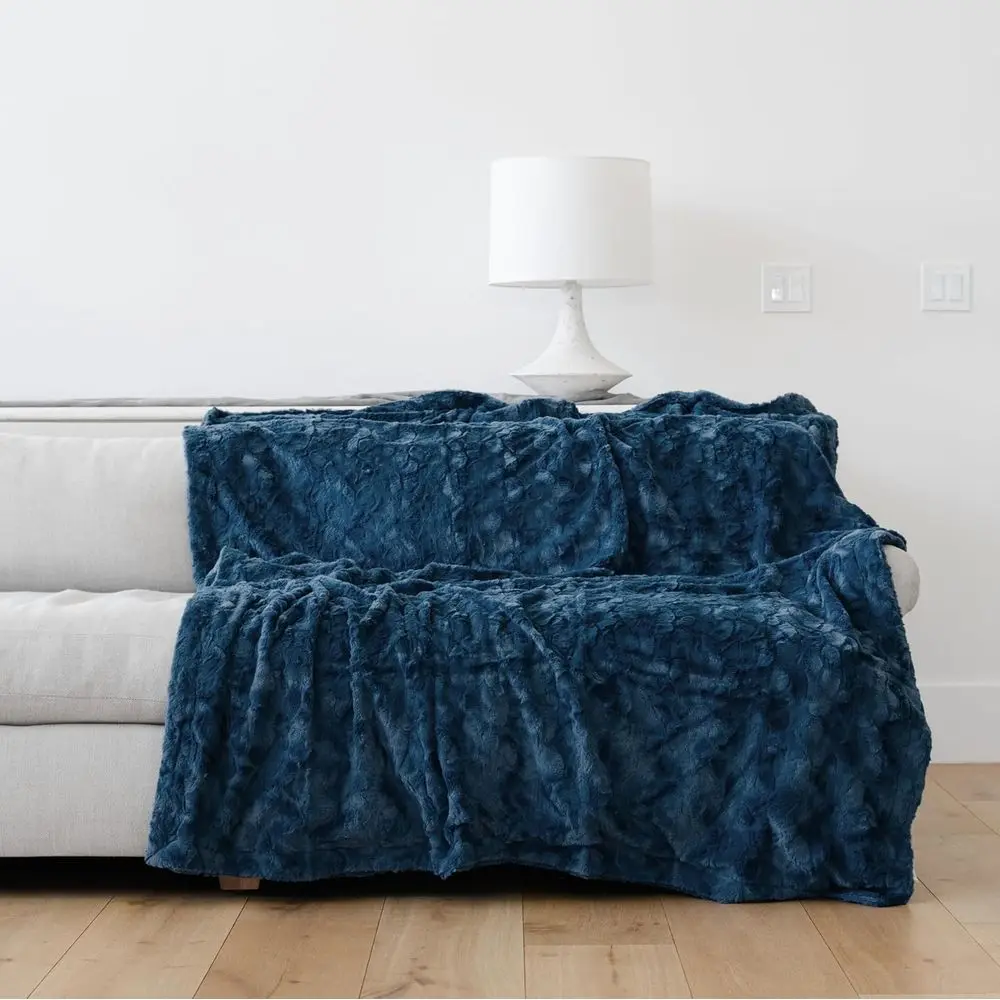Oversized Soft Cozy Throw Blanket, Elegant & Comfy, Ideal for Home, Couch, Bed, Sofa, Chair, Travel (XL 60 x 80, Blue)
Oversized Soft Cozy Throw Blanket, Elegant & Comfy, Ideal for Home, Couch, Bed, Sofa, Chair, Travel (XL 60 x 80, Blue)