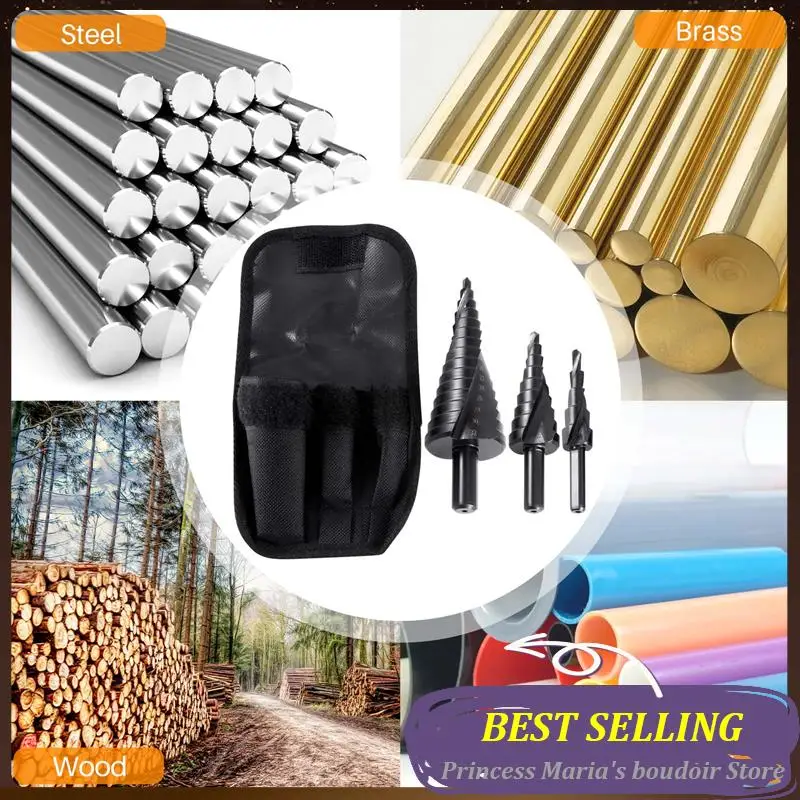 AB30-3PCS 4-32MM HSS Cobalt Step Drill Bit Set Nitrogen High Speed Steel Spiral For Metal Cone Triple-Cornered Shank Hole Cutter
AB30-3PCS 4-32MM HSS Cobalt Step Drill Bit Set Nitrogen High Speed Steel Spiral For Metal Cone Triple-Cornered Shank Hole Cutter