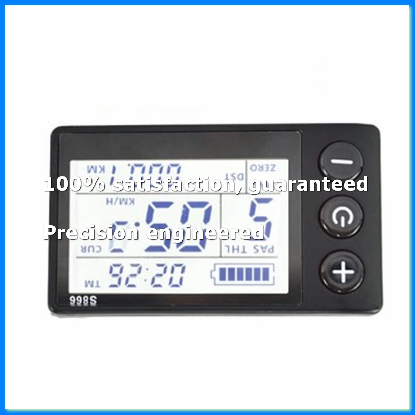 S866 Electric Bike LCD Display E-Bike Electric Scooter Display Meter Control Panel with Waterproof Plug-ABYS
S866 Electric Bike LCD Display E-Bike Electric Scooter Display Meter Control Panel with Waterproof Plug-ABYS