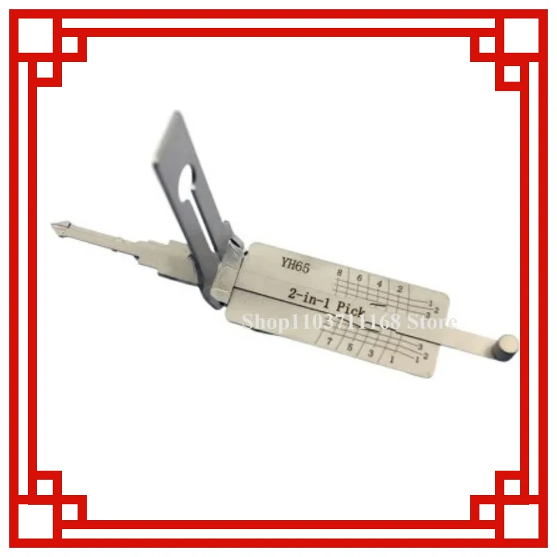 1PCS LISHI YH65 2 in 1 Auto Pick and Decoder Locksmith Tool Decoder and Pick for Yamaha Motorcycles ganzua lock picks picking
1PCS LISHI YH65 2 in 1 Auto Pick and Decoder Locksmith Tool Decoder and Pick for Yamaha Motorcycles ganzua lock picks picking