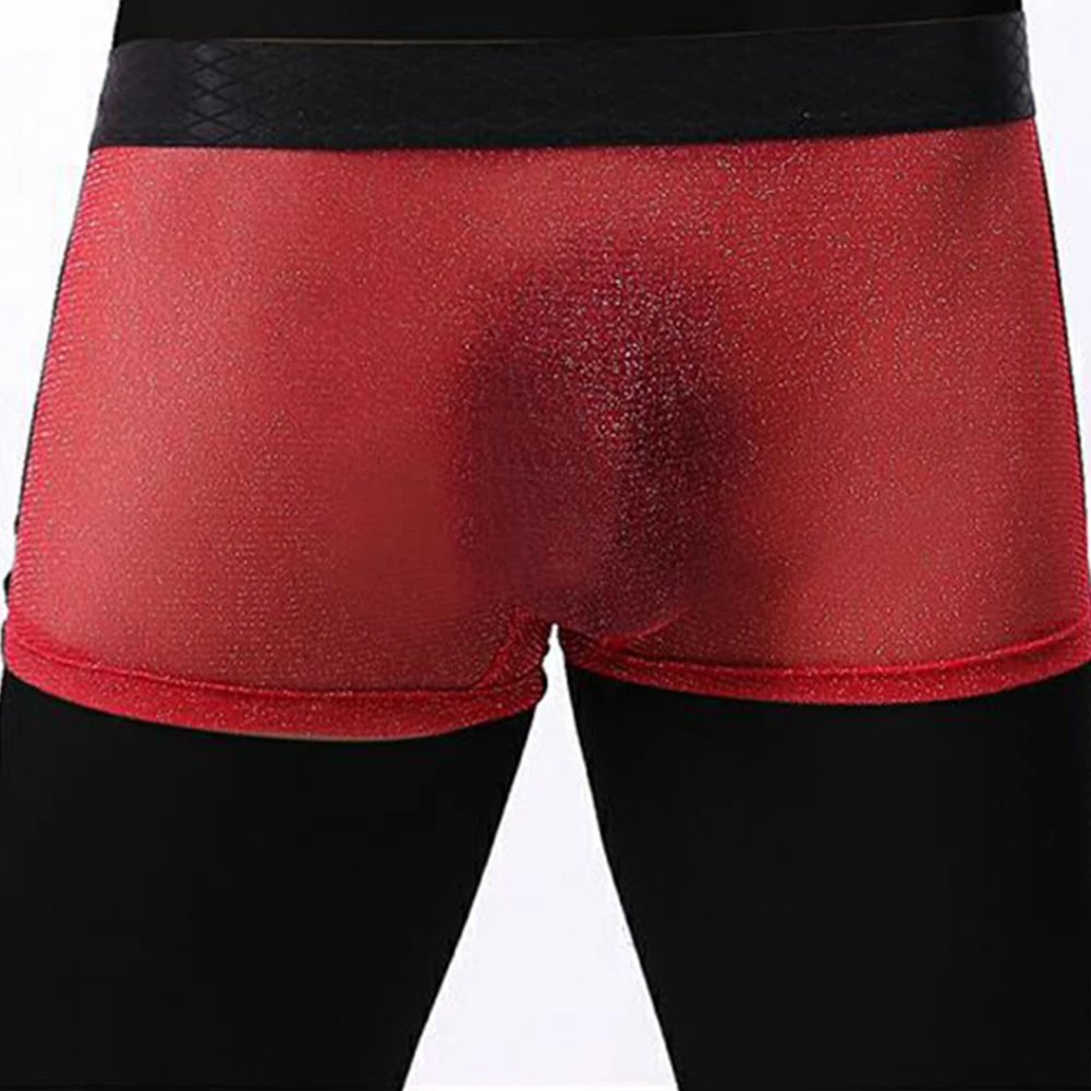 Men's Panties See Through Ultra Thin Bikini Man Brief Short Elasticity Underwear Male Mesh Bulge Pouch Shiny Underpants
Men's Panties See Through Ultra Thin Bikini Man Brief Short Elasticity Underwear Male Mesh Bulge Pouch Shiny Underpants
