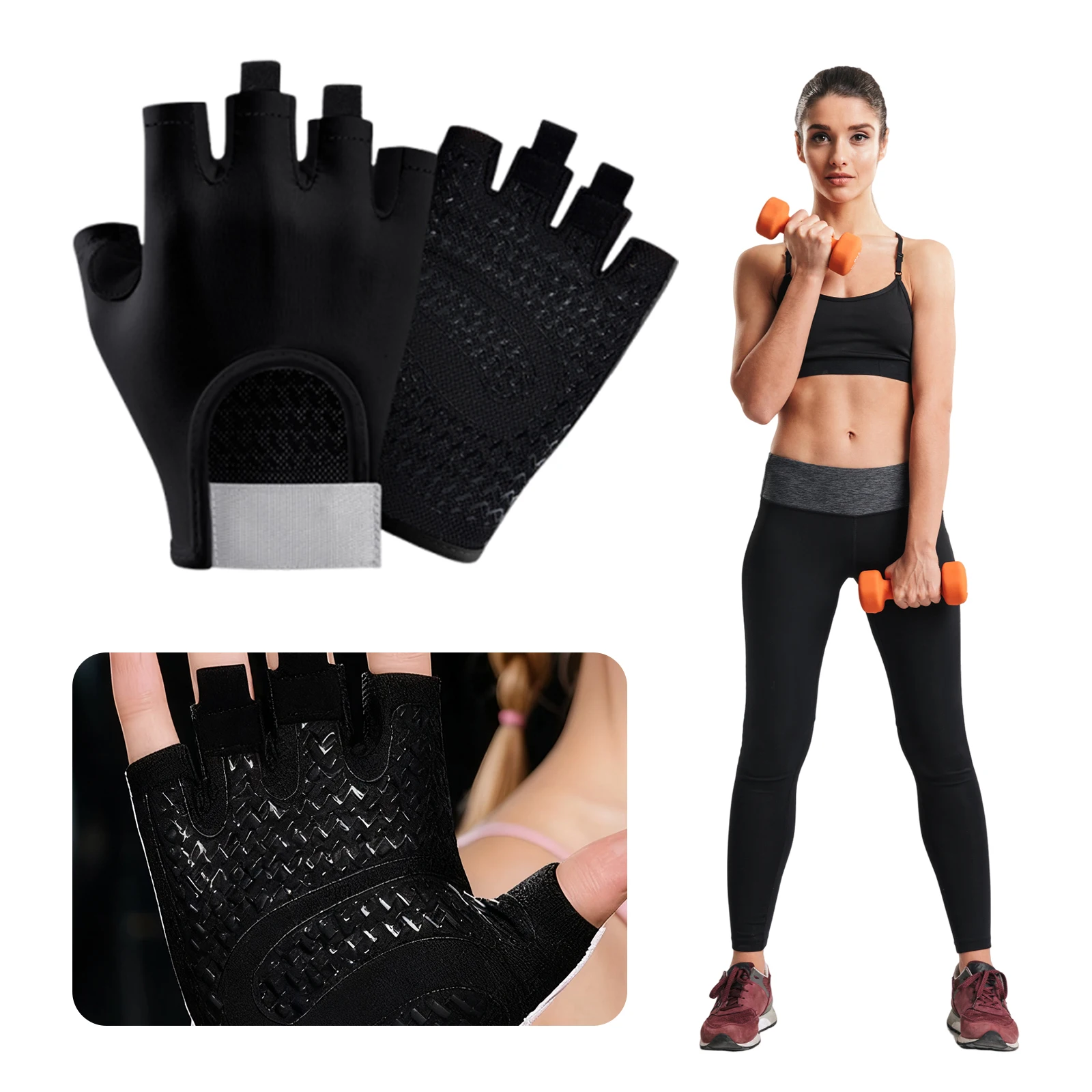 Спортивные перчатки на открытом воздухе, нескользящие силиконовые перчатки для занятий йогой, утолщенный ремень на запястье, тренировочные перчатки для альпинистских упражнений, подъем в тренажерном зале
Спортивные перчатки на открытом воздухе, нескользящие силиконовые перчатки для занятий йогой, утолщенный ремень на запястье, тренировочные перчатки для альпинистских упражнений, подъем в тренажерном зале