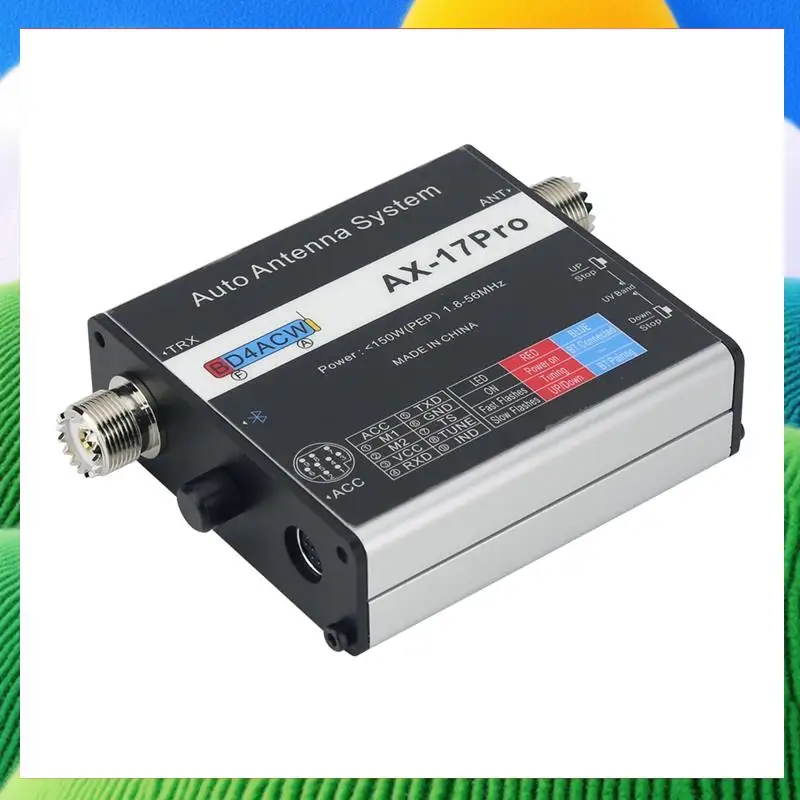 AX-17 Pro автоматический контроллер антенны отвертки, автоматическая антенная система для ATAS-120A M-120A M-130A и Tarhell Little II-ABPS
AX-17 Pro автоматический контроллер антенны отвертки, автоматическая антенная система для ATAS-120A M-120A M-130A и Tarhell Little II-ABPS