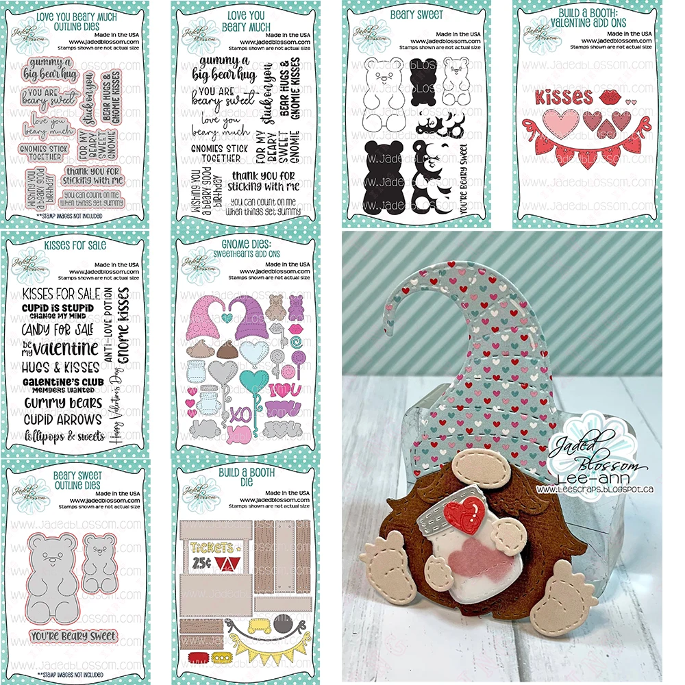 Love You Booth Sweet Kisses New Stamps Set Diy Scrapbook Craft Album Card Sweethearts Valentine's Day Add Ons Metal Cutting Dies
Love You Booth Sweet Kisses New Stamps Set Diy Scrapbook Craft Album Card Sweethearts Valentine's Day Add Ons Metal Cutting Dies