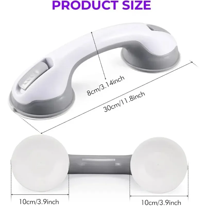 Nail Free Suction Cup Armrest Wall Mounted Glass Door Handle Bathroom Sliding Door Handle Elderly Armrest New
Nail Free Suction Cup Armrest Wall Mounted Glass Door Handle Bathroom Sliding Door Handle Elderly Armrest New