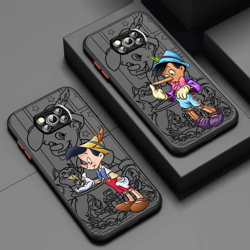 Disney Pinocchio Adventure Phone Case For Xiaomi Poco X6 X5 X4 X3 M6 M5s M5 M4 M3 F6 F5 F4 F3 Pro 5G Frosted Translucent
Disney Pinocchio Adventure Phone Case For Xiaomi Poco X6 X5 X4 X3 M6 M5s M5 M4 M3 F6 F5 F4 F3 Pro 5G Frosted Translucent