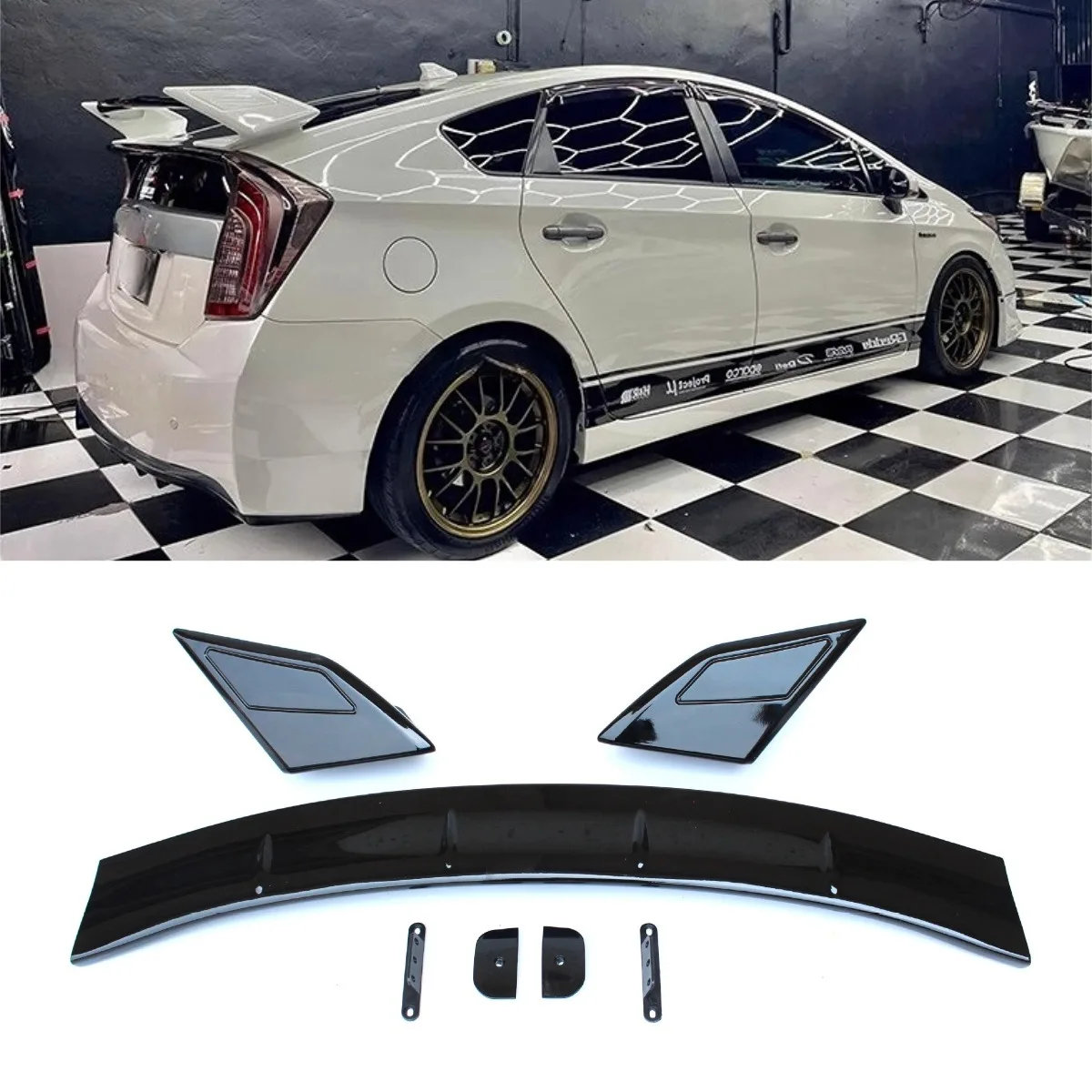 For Toyota PRUIS 2003-2012 Car Rear Trunk Spoiler Wing Modification Part Rear Trunk Spoiler Wing Car Accessories Exterior Part
For Toyota PRUIS 2003-2012 Car Rear Trunk Spoiler Wing Modification Part Rear Trunk Spoiler Wing Car Accessories Exterior Part