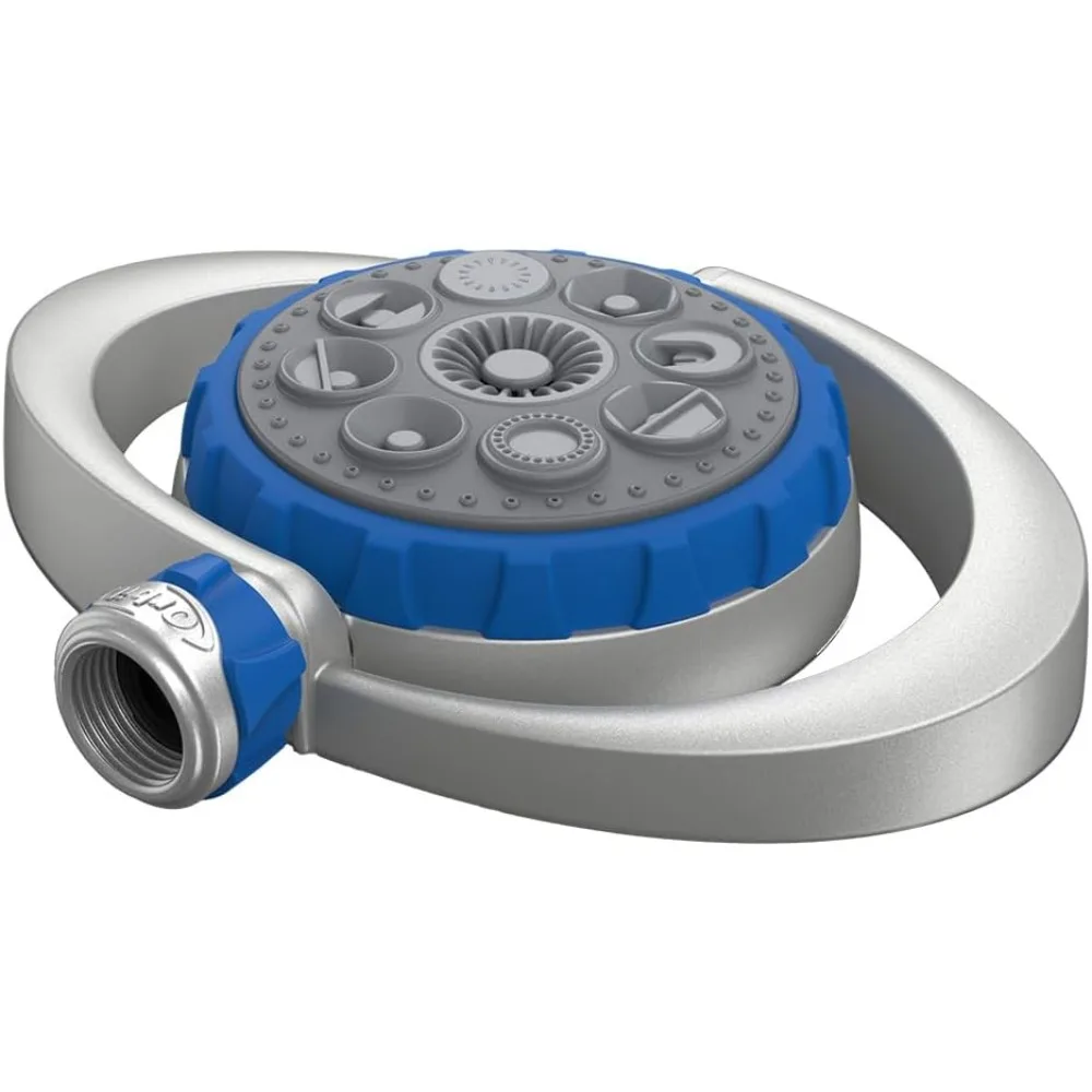 metal 8-pattern turret sprinkler – adjustable spray, weighted base, covers up to 35 ft (28252)
metal 8-pattern turret sprinkler – adjustable spray, weighted base, covers up to 35 ft (28252)