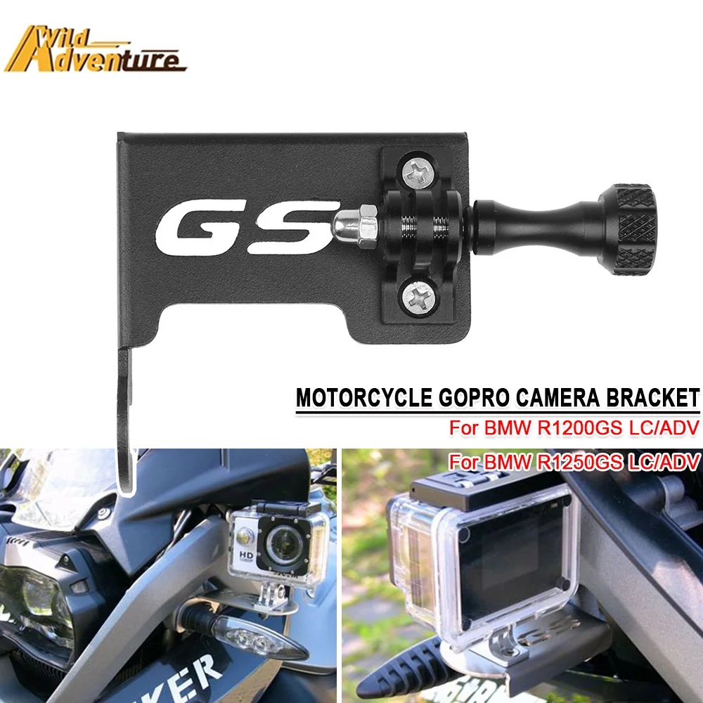 Motorcycle Gopro Camera Bracket CAM Support Holder Gopro Mount For BMW R1200GS Adventure R1200GSA R1200 GS/Adv R1250GS GS1250 LC
Motorcycle Gopro Camera Bracket CAM Support Holder Gopro Mount For BMW R1200GS Adventure R1200GSA R1200 GS/Adv R1250GS GS1250 LC