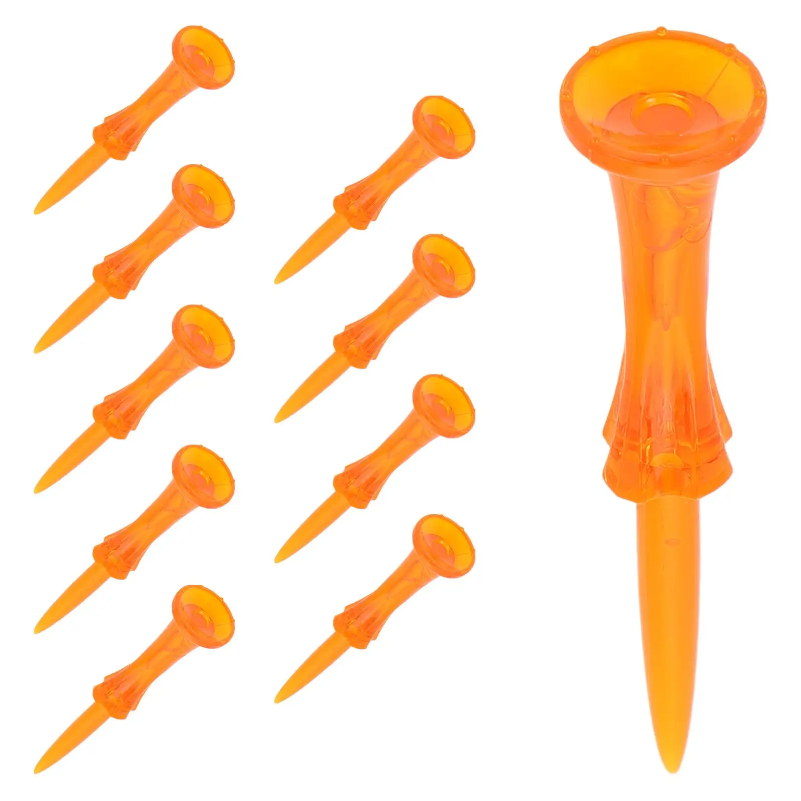 10 Pcs Plastic Material Wheel Design Golf Accessories 83mm Limitation Replacement Tees Training Tee
10 Pcs Plastic Material Wheel Design Golf Accessories 83mm Limitation Replacement Tees Training Tee