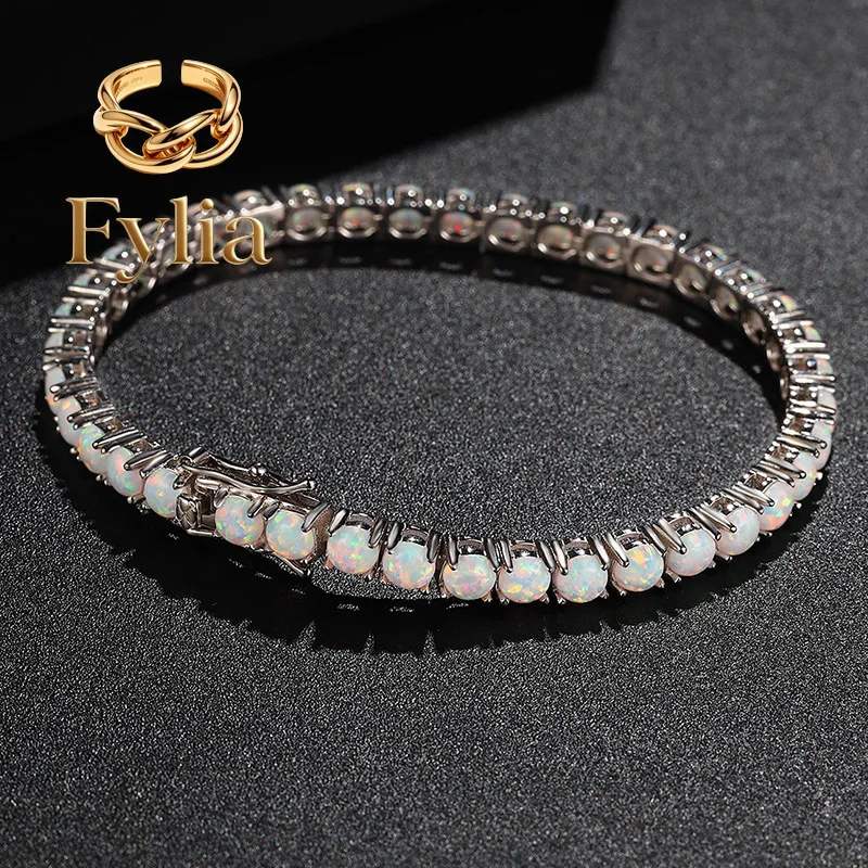 Fylia Jewelry Luxury Solid Platinum PT950 White Blue Moissanite Bracelet Women's Full Diamond Bracelet
Fylia Jewelry Luxury Solid Platinum PT950 White Blue Moissanite Bracelet Women's Full Diamond Bracelet