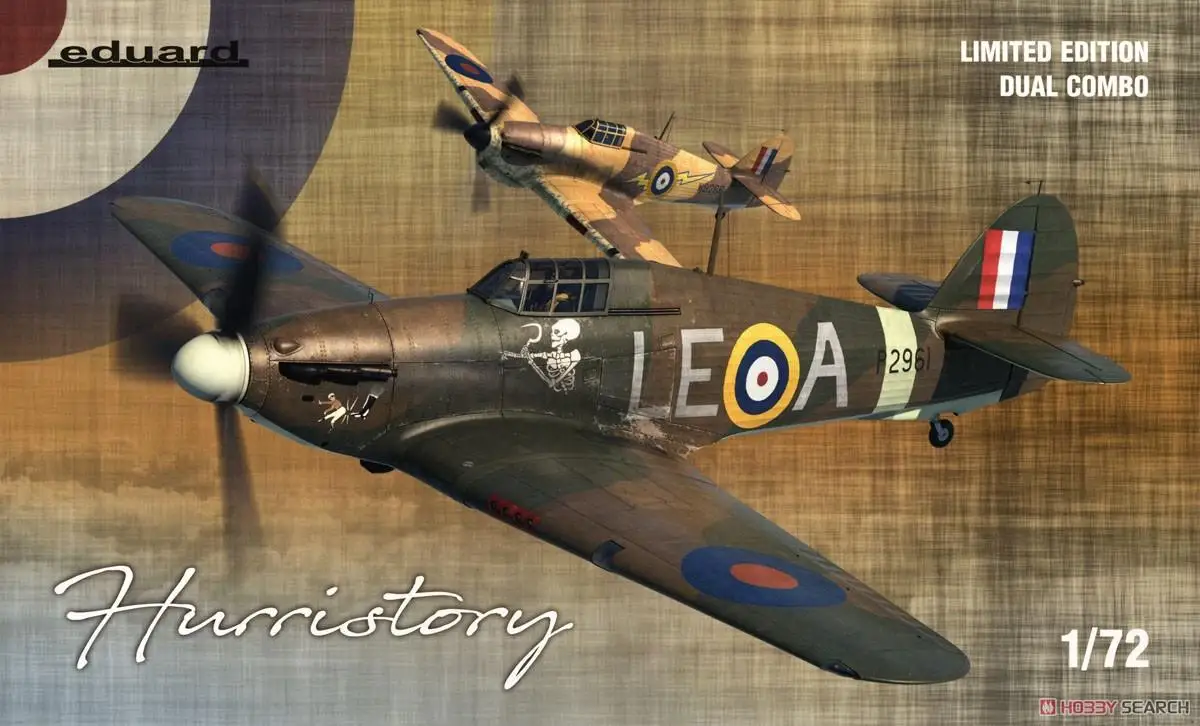 Eduard EDU 2138 HURRISTORY: Hurricane Mk.I Dual Combo ограниченный выпуск 1:72
Eduard EDU 2138 HURRISTORY: Hurricane Mk.I Dual Combo ограниченный выпуск 1:72