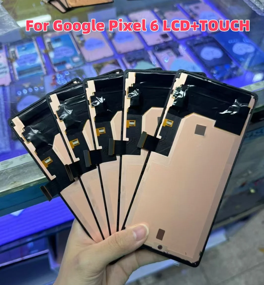Tested For Google Pixel 6 LCD Display Touch Screen 6.4" Google Pixel 6 GB7N6 G9S9B16 Display LCD Screen Parts Replacement
Tested For Google Pixel 6 LCD Display Touch Screen 6.4" Google Pixel 6 GB7N6 G9S9B16 Display LCD Screen Parts Replacement