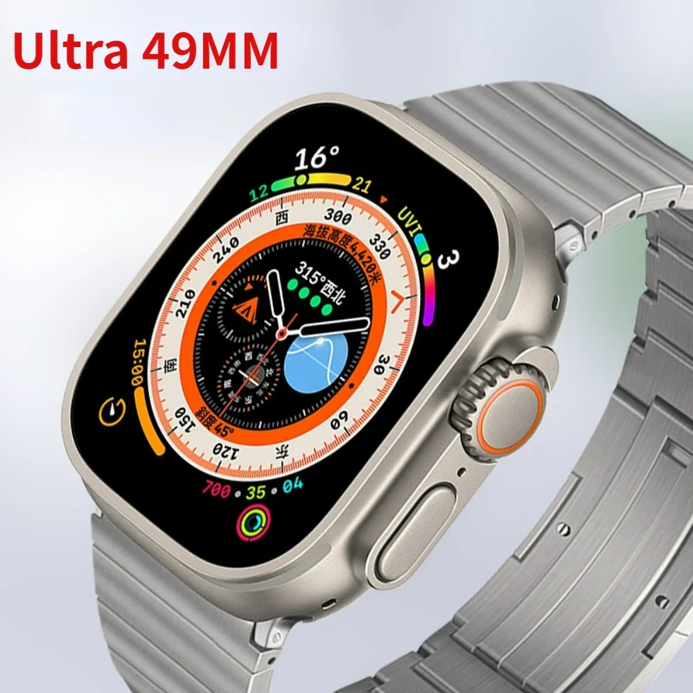 Titanium Strap For Apple Watch Band Ultra 2 49mm 10 46mm 42mm 9 8 7 45mm 41mm Metal Belt iWatch Series 6 5 4 SE 44mm 40mm Strap
Titanium Strap For Apple Watch Band Ultra 2 49mm 10 46mm 42mm 9 8 7 45mm 41mm Metal Belt iWatch Series 6 5 4 SE 44mm 40mm Strap